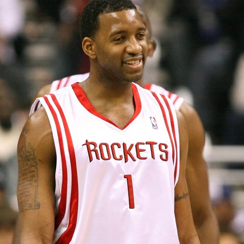 Retired Tracy McGrady Rockets #1 NBA jersey